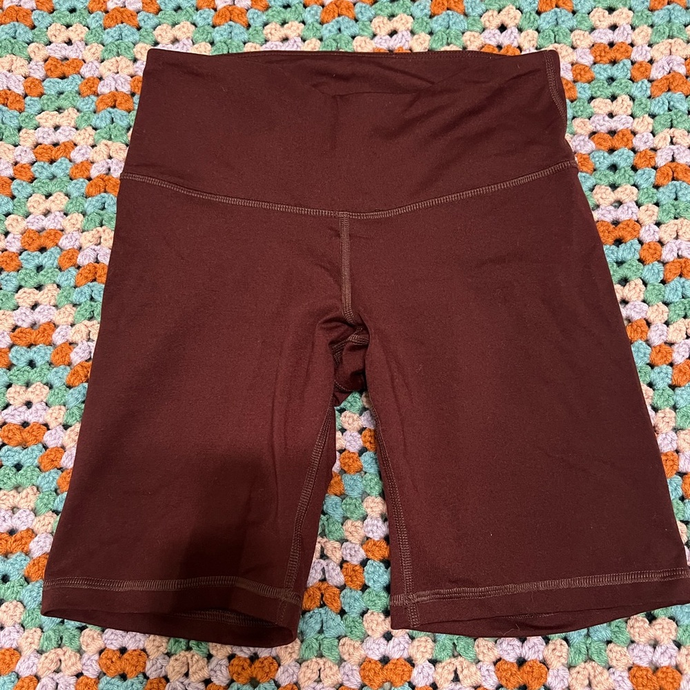 Women's Maroon Shorts
